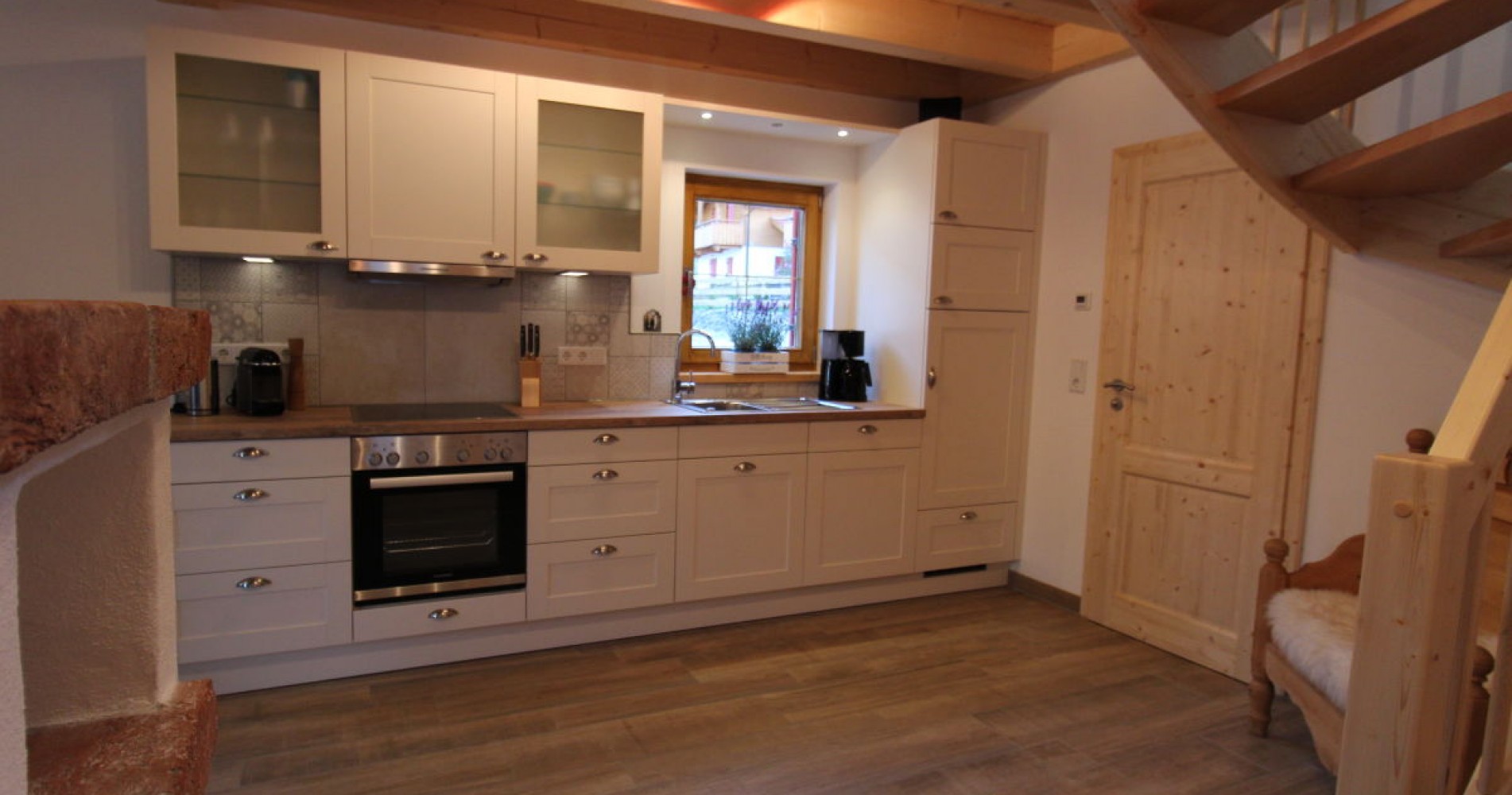 voll ausgestattete Küche